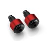 Válcové koncovky/závaží řídítek RIZOMA MA506U 13–18mm dvoubarevné modré (sada 2ks)